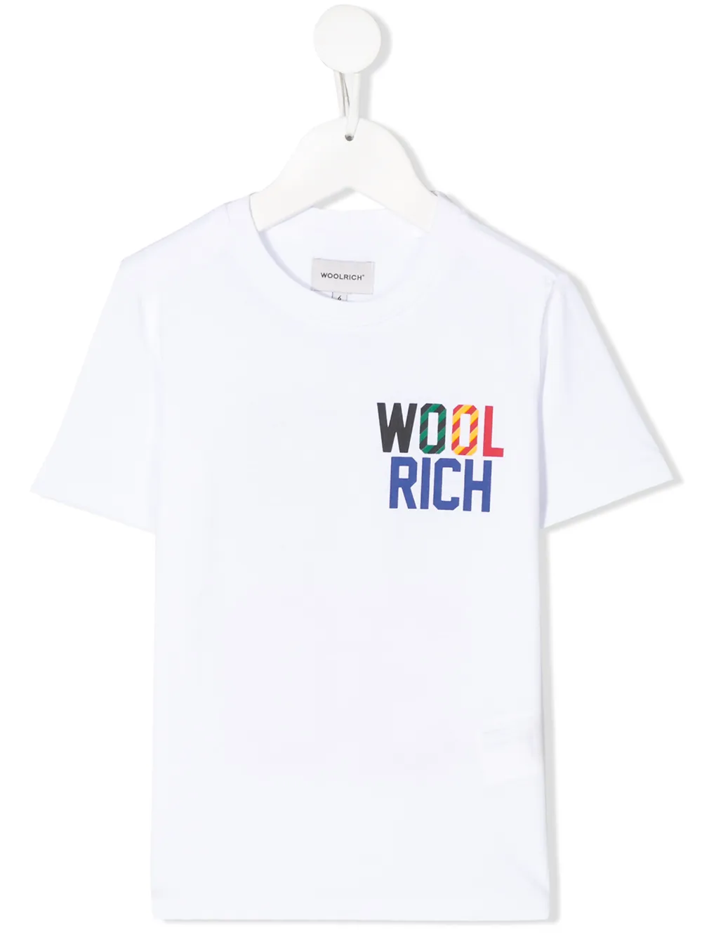 Woolrich Kids футболка с логотипом Woolrich Kids футболка с логотипом