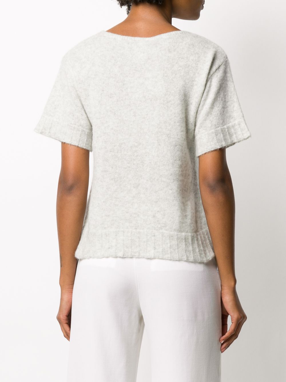 фото Kristensen du nord short-sleeved knitted top