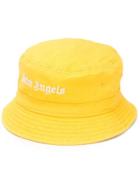 Palm Angels Logo Bucket Hat - Farfetch