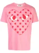 الصورة 1 من Comme Des Garçons Play تيشيرت بطبعة شعار الماركة