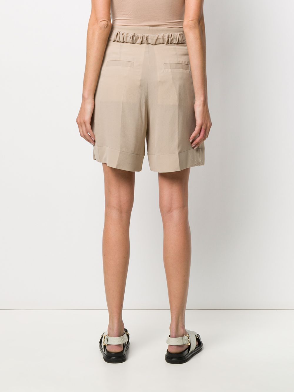 фото Eudon choi belted pleated shorts