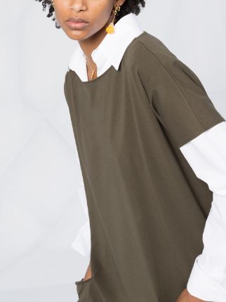 front pockets T-shirt dress展示图