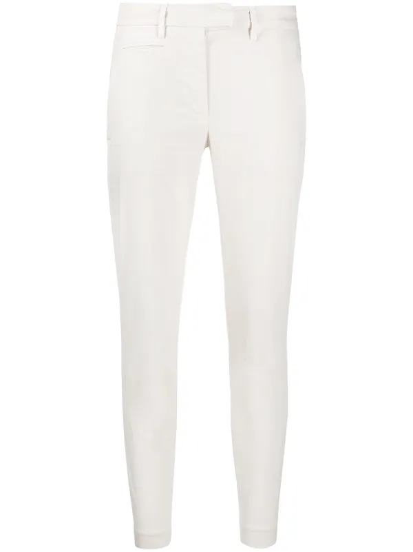 white skinny fit chinos
