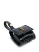Saint Laurent crocodile effect monogram AirPods case