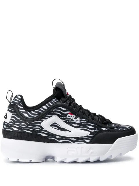 fila disruptor zebra