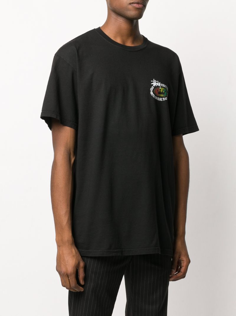 STUSSY IRIE VIBRATIONS OVERSIZED T-SHIRT 