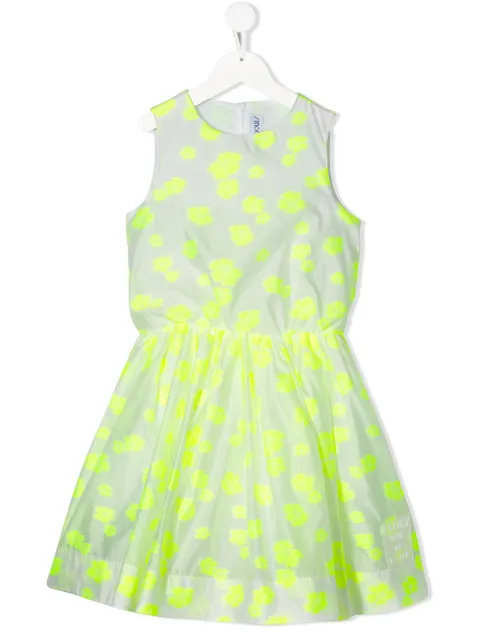 Simonetta floral print flared style dress