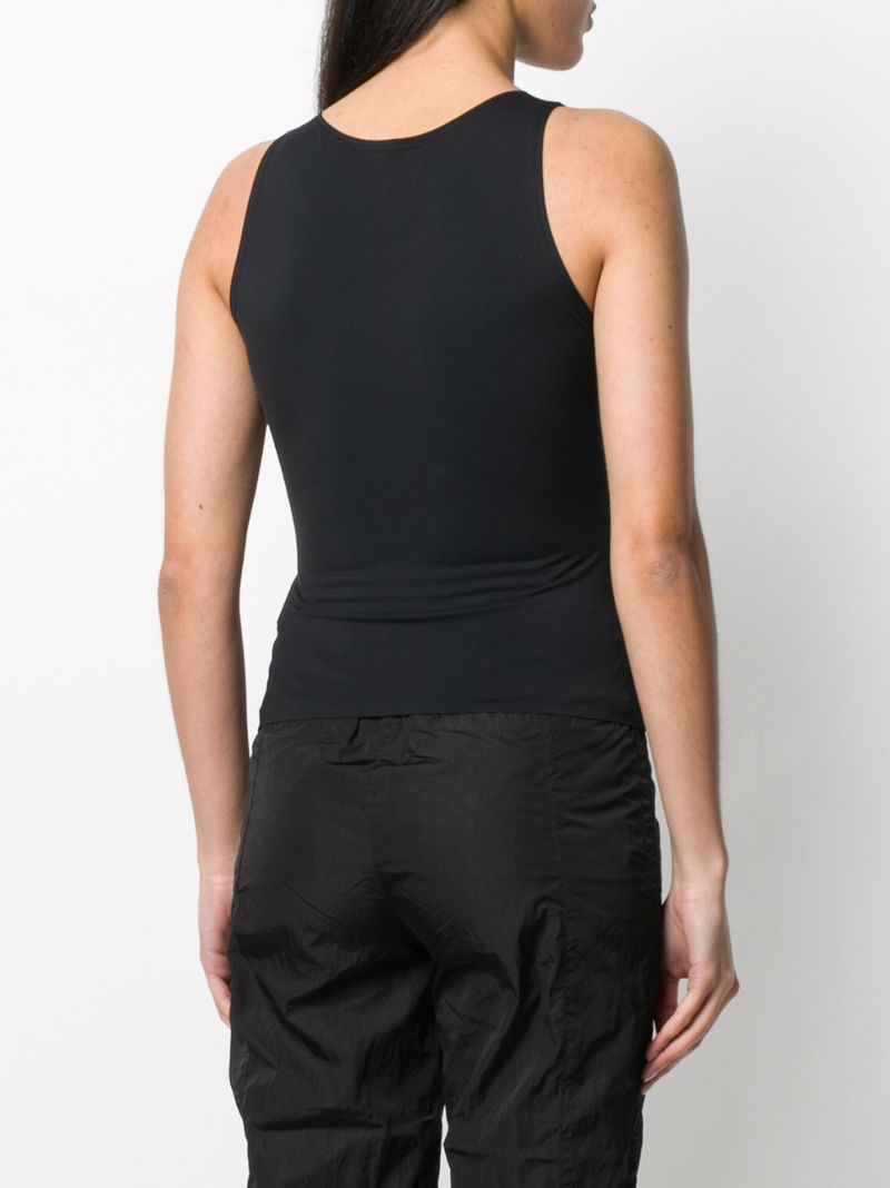 Shop Off-white Arrows Structured Tank Top In Black