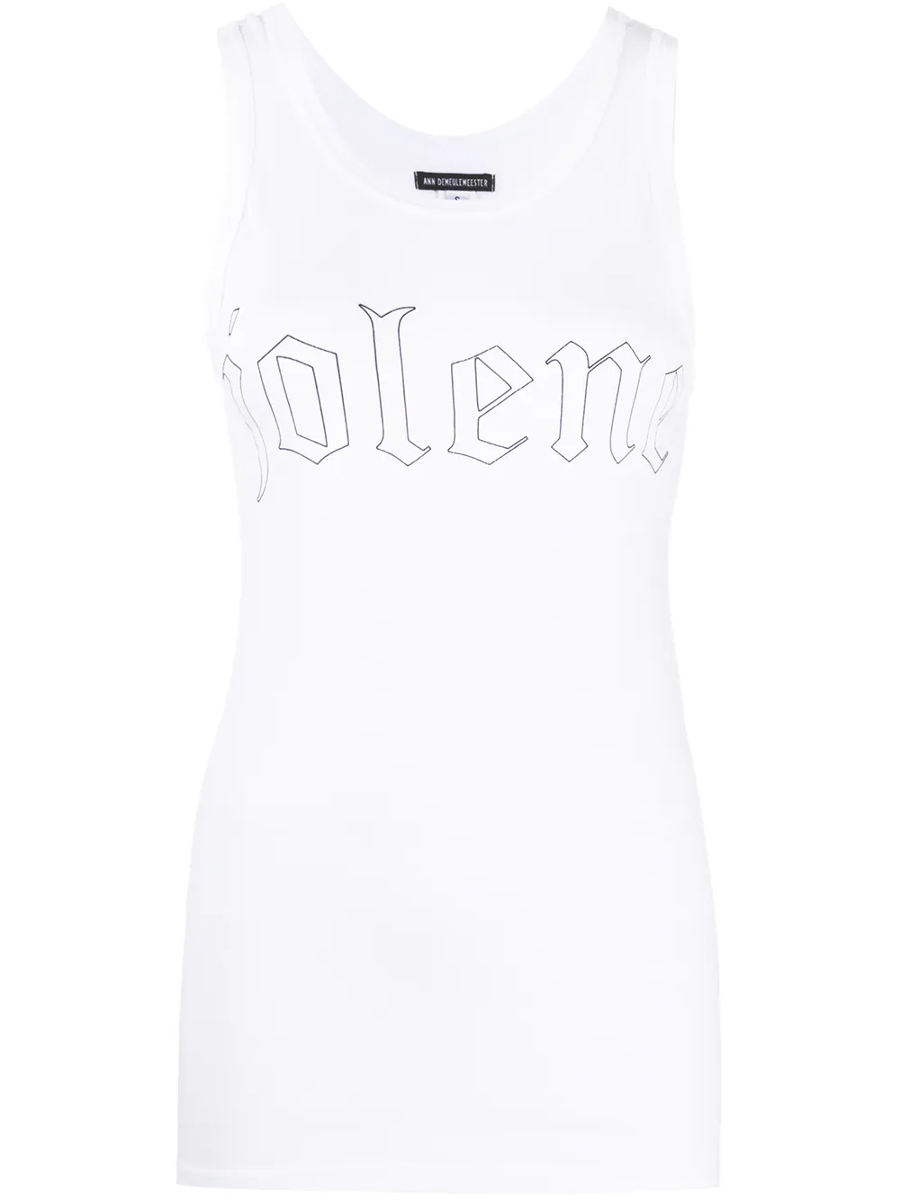 Ann Demeulemeester Jolene print tank top Ann Demeulemeester Jolene print tank top