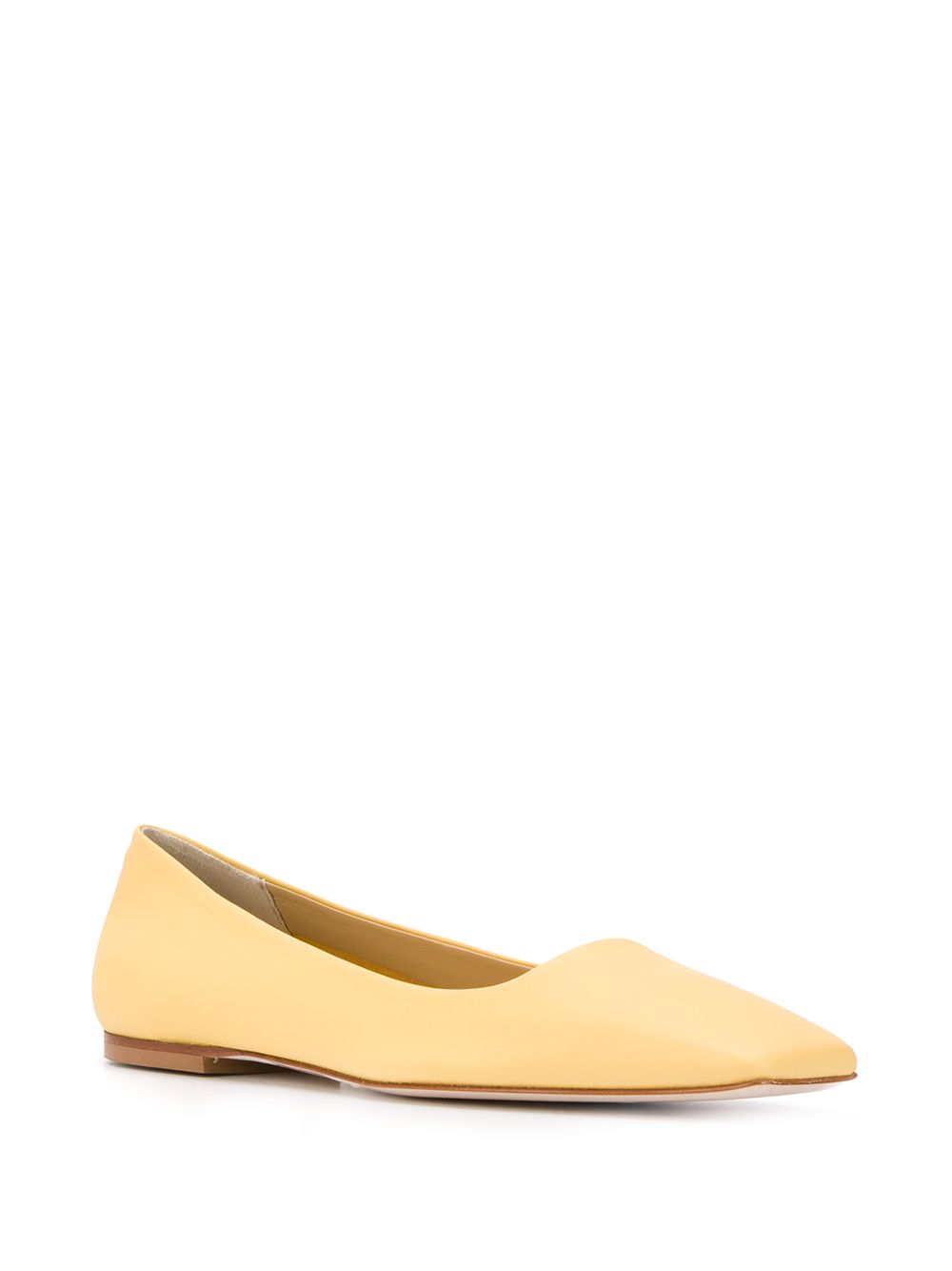 фото Aeyde gina square toe ballerina shoes