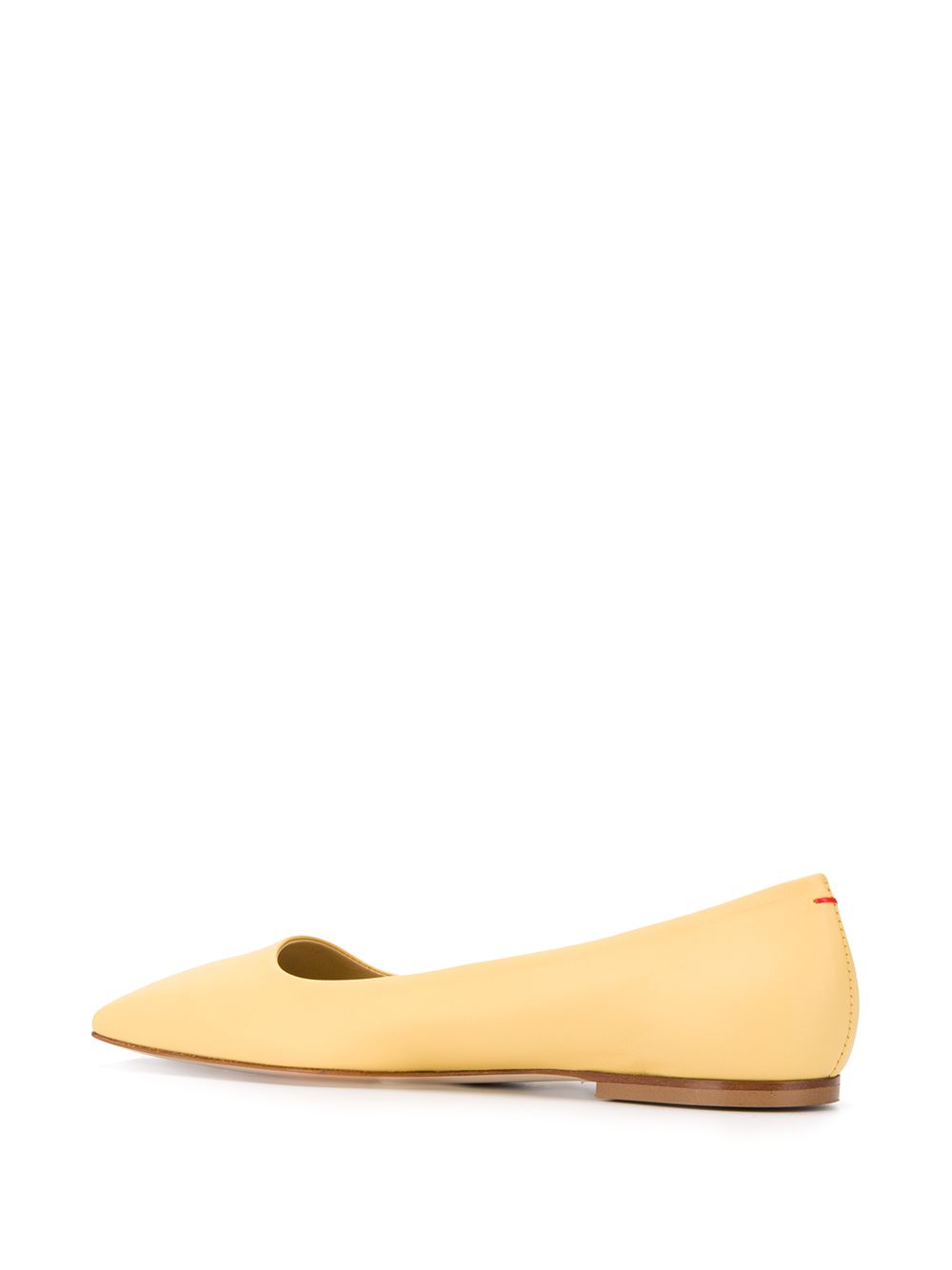 фото Aeyde gina square toe ballerina shoes