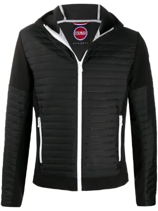 Black Colmar hooded padded jacket F&F Concealed Hood Padded Jacket