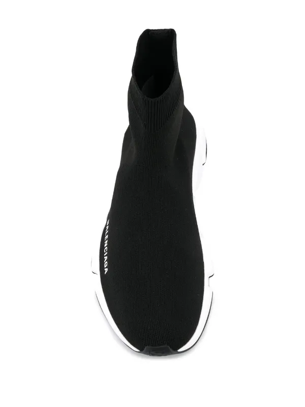 Balenciaga white hot sale sock shoes