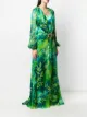 Versace Jungle floor-length dress