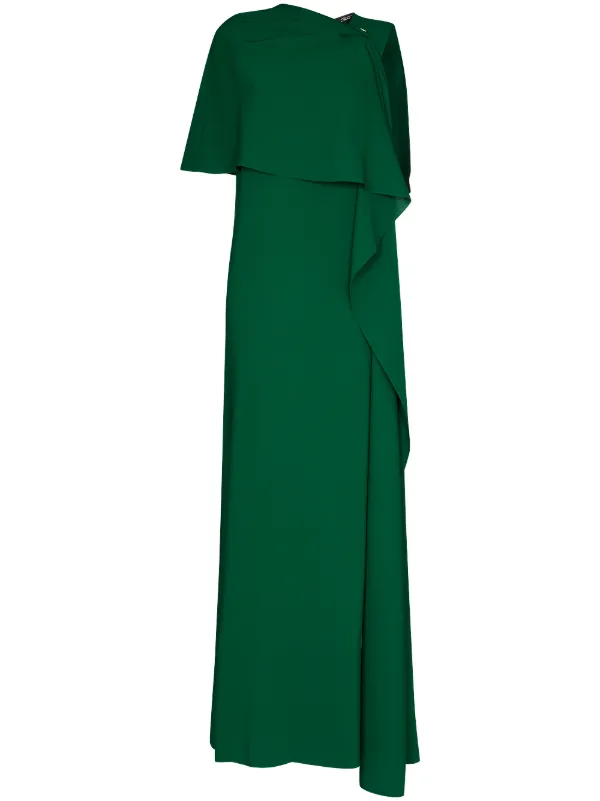 Oscar De La Renta Abendkleid Aus Seide Farfetch