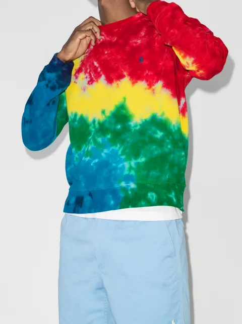 ralph lauren tie dye sweatshirt