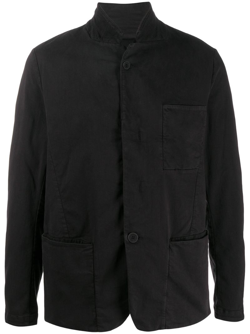 Transit Jacke Mit Aufgesetzten Taschen In Black