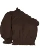 Image 1 of Peony cropped one-shoulder top