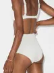 Peony Petunia belted bikini bottoms