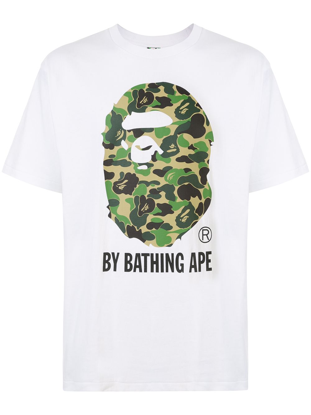 фото Bape футболка с камуфляжным принтом