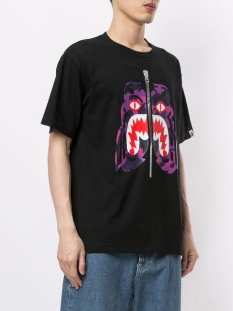BAPE Monster Print T-shirt - Farfetch