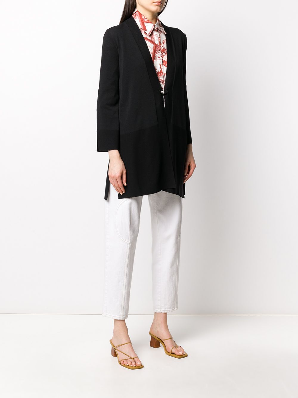 фото D.exterior panelled loose-fit cardigan