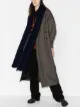 Image 2 of GANNI ribbed-knit long scarf