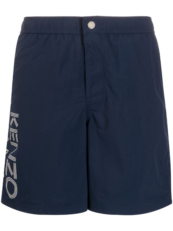 kenzo logo shorts