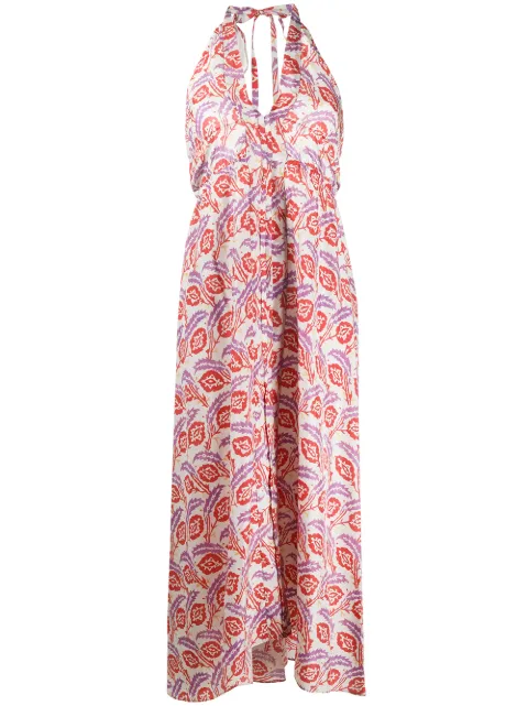 ISABEL MARANT Raizama halterneck dress