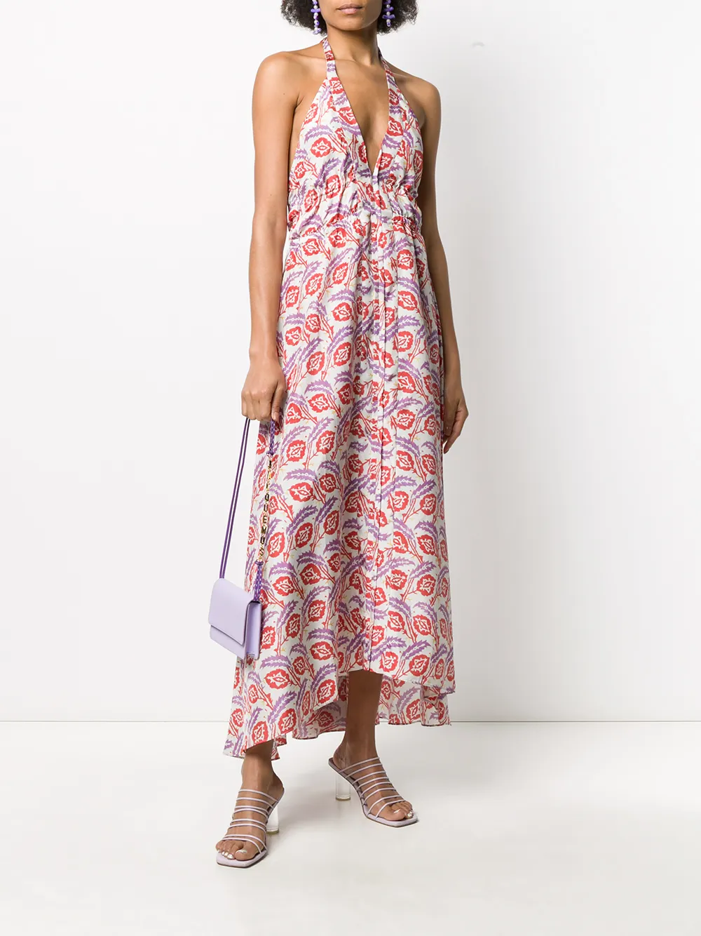 ISABEL MARANT Jurk met print - Oranje
