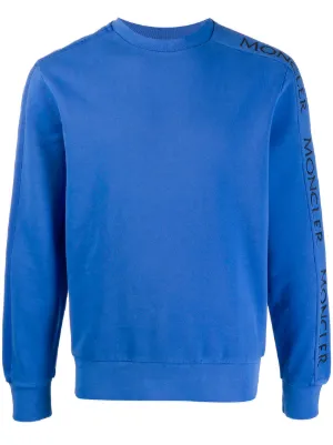 Sweatshirts für Herren von Moncler Farfetch Moncler Sweatshirt Mit Logo Streifen Farfetch