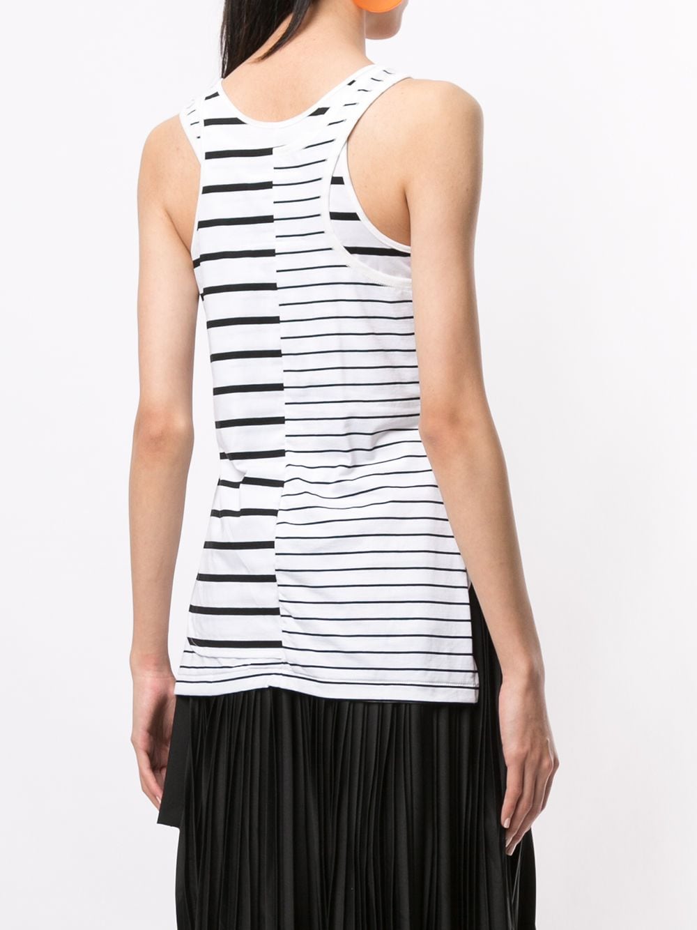 фото Maison mihara yasuhiro asymmetric striped vest