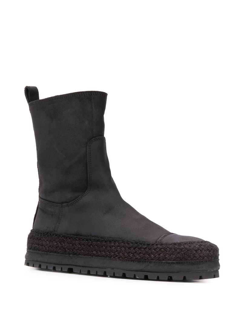 Shop Ann Demeulemeester Scamosciato Boots In Black