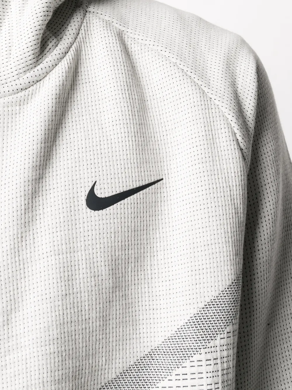 Nike Hoodie met rits Grijs