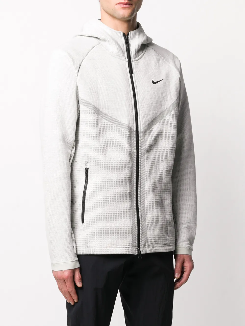 Nike Hoodie met rits Grijs