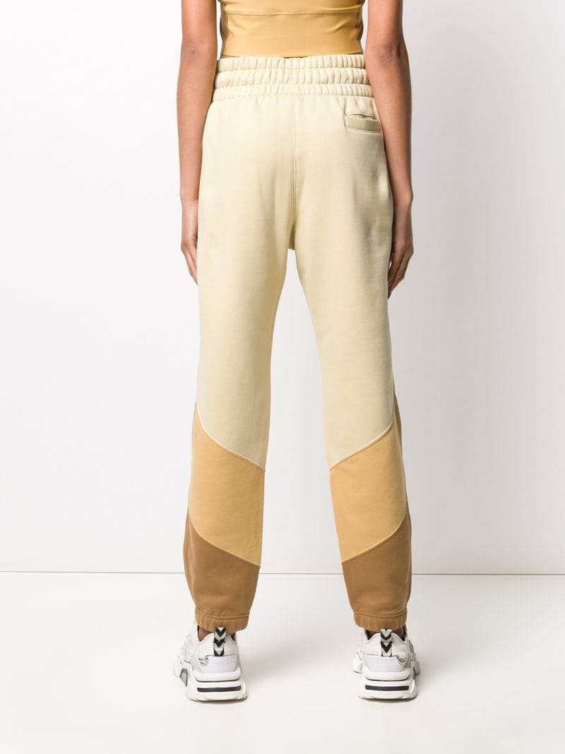 Shop Nike Jordan Fleece Track Pants In Neutrals