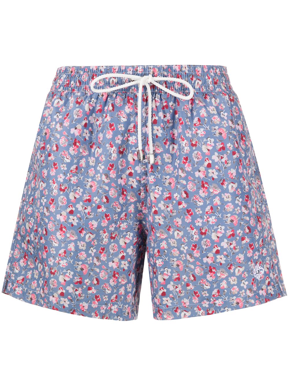 фото Borrelli floral print swimming trunks