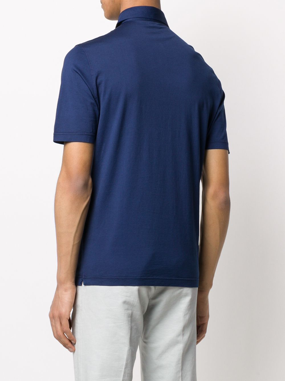 фото Borrelli short-sleeved polo shirt