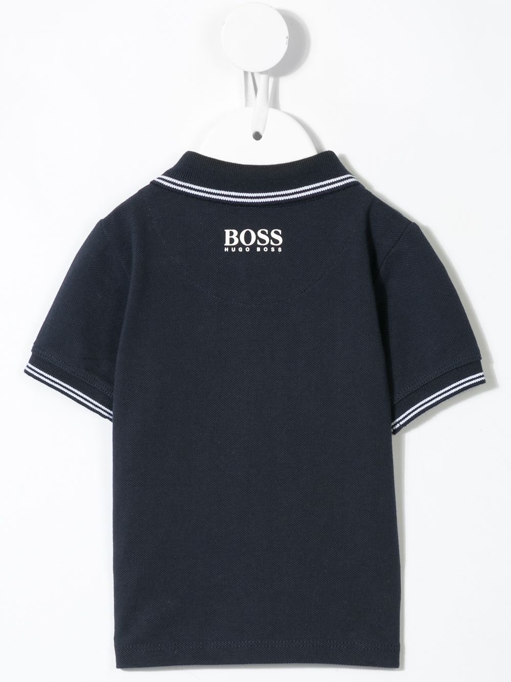 фото Boss kidswear рубашка-поло с нашивкой-логотипом