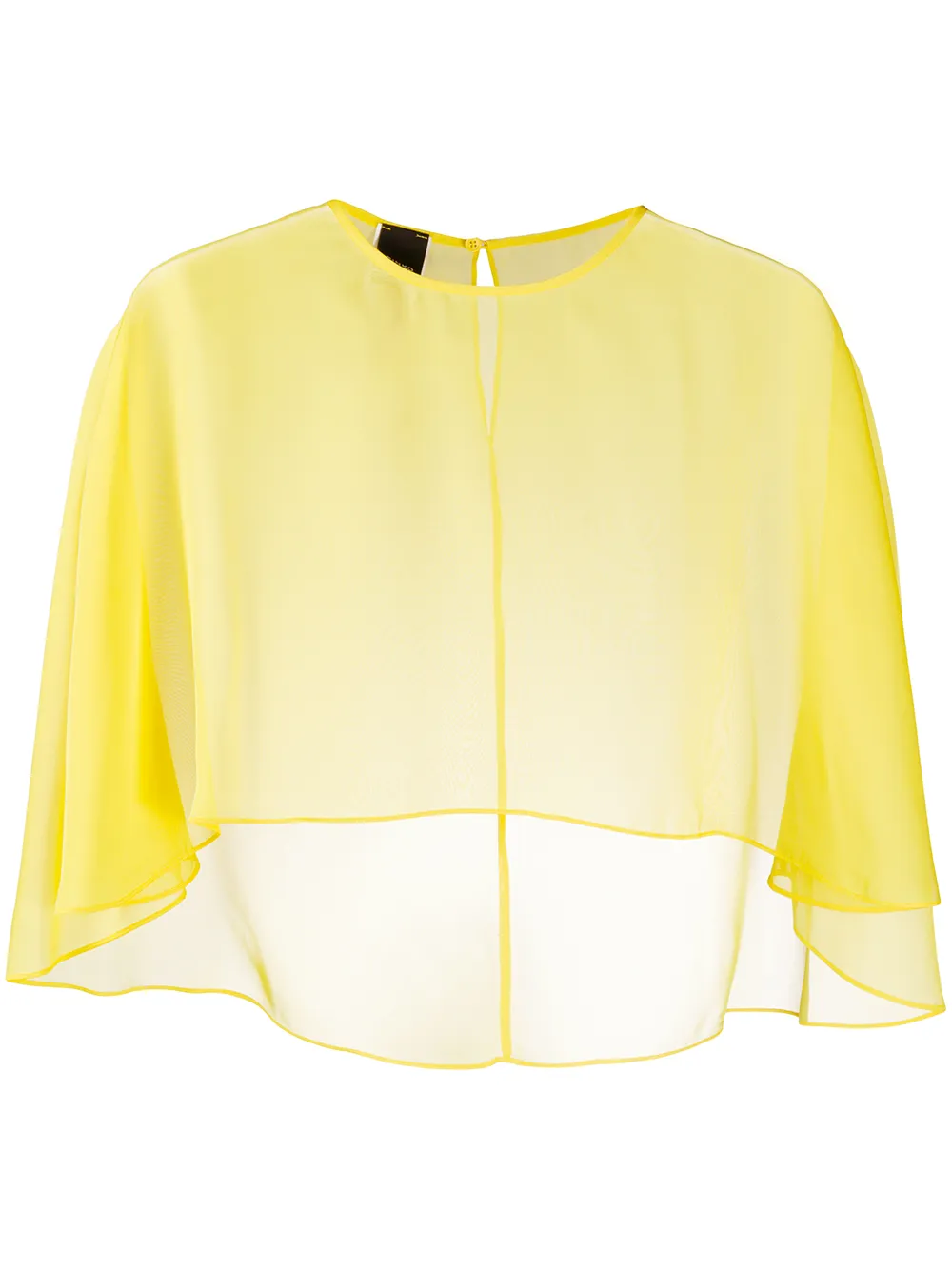 PINKO sheer shrug - Yellow