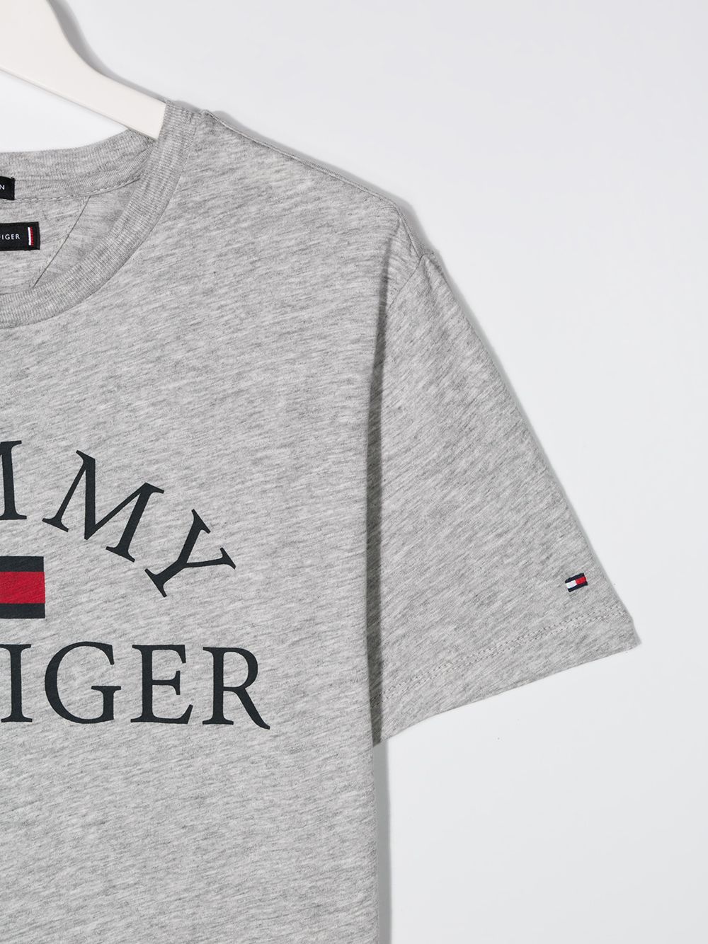 фото Tommy hilfiger junior teen logo print t-shirt