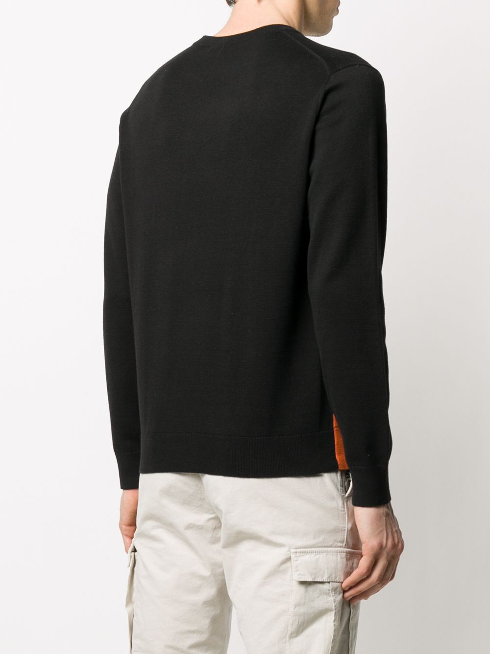 фото Paul smith panelled crew-neck pullover