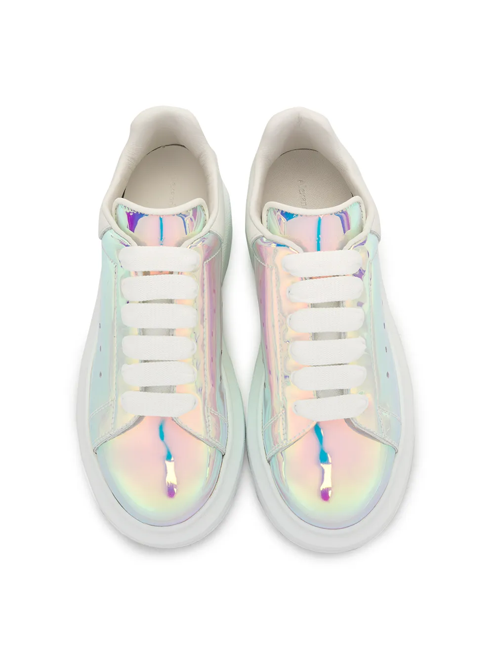 alexander mcqueen iridescent trainers