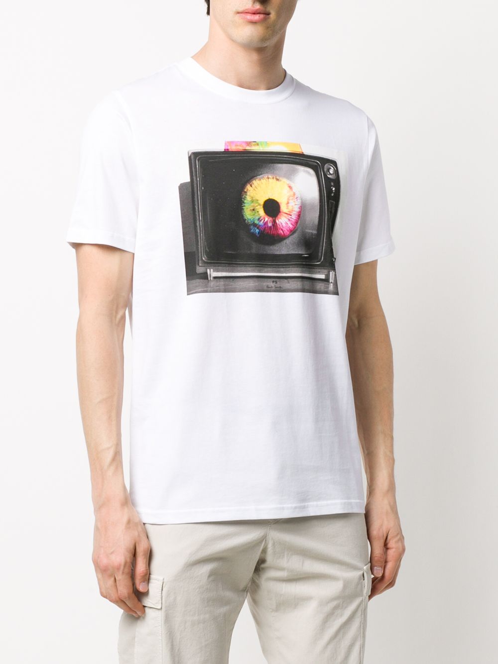 фото Paul smith photographic-print crew neck t-shirt