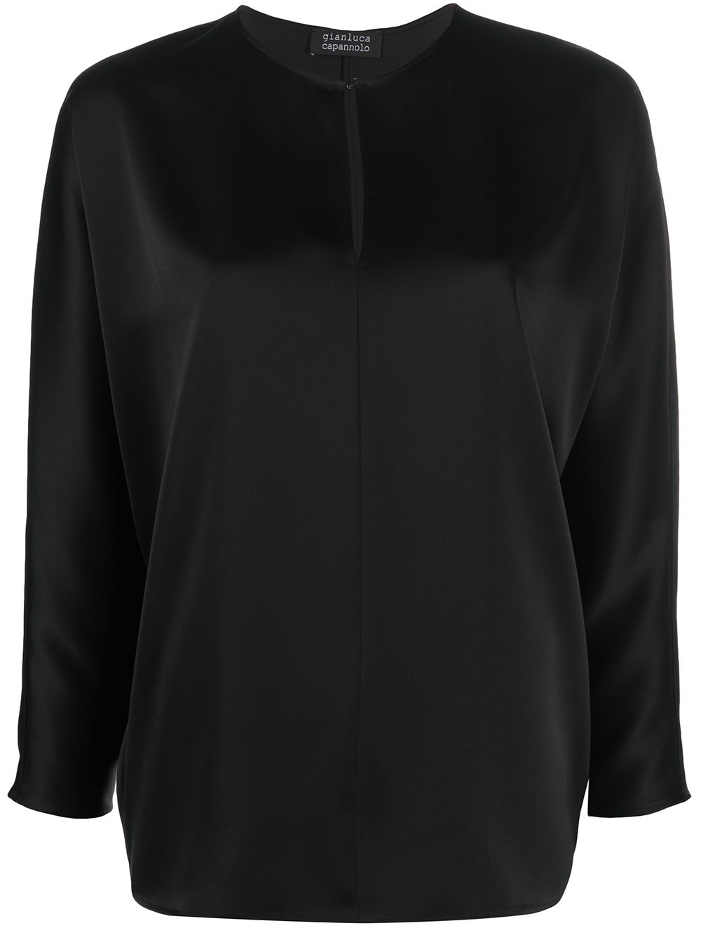 фото Gianluca capannolo judy key-hole neckline blouse