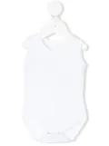 Story Loris sleeveless snap button bodysuit - White