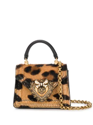 leopard print mini bag