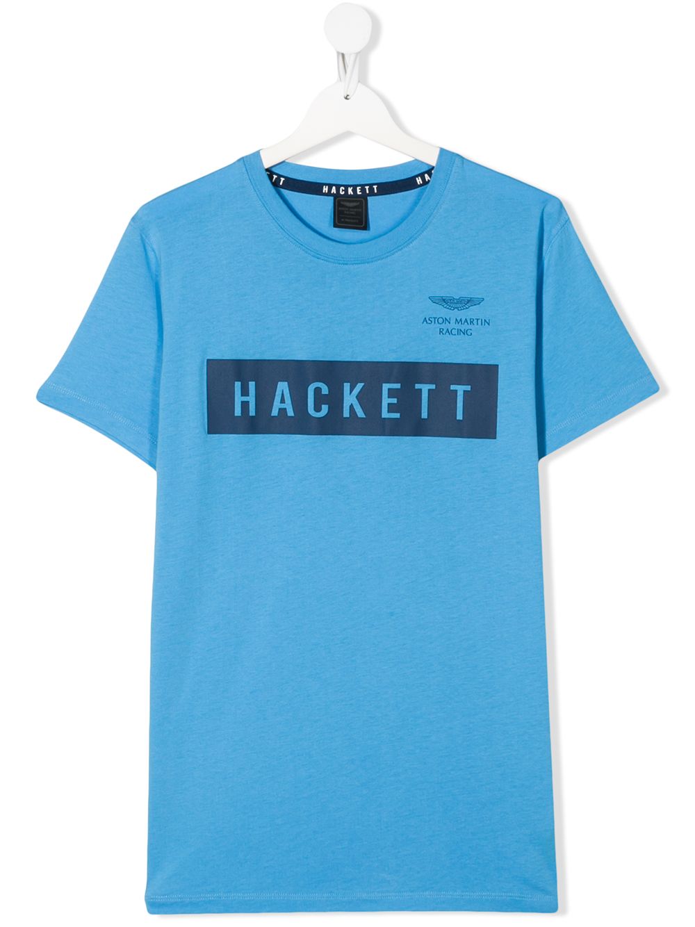 фото Hackett kids teen graphic logo-print t-shirt