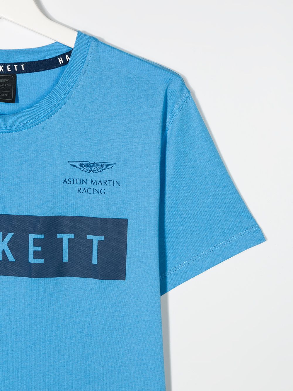 фото Hackett kids teen graphic logo-print t-shirt