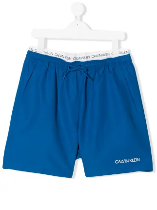 kids calvin klein swim shorts
